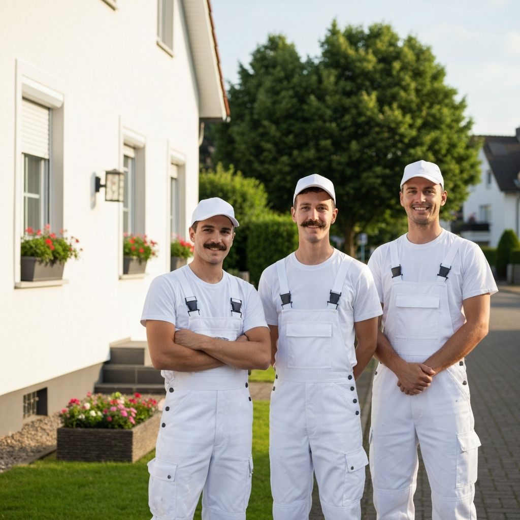 Das Team des Malerbetriebs aus Dorsten